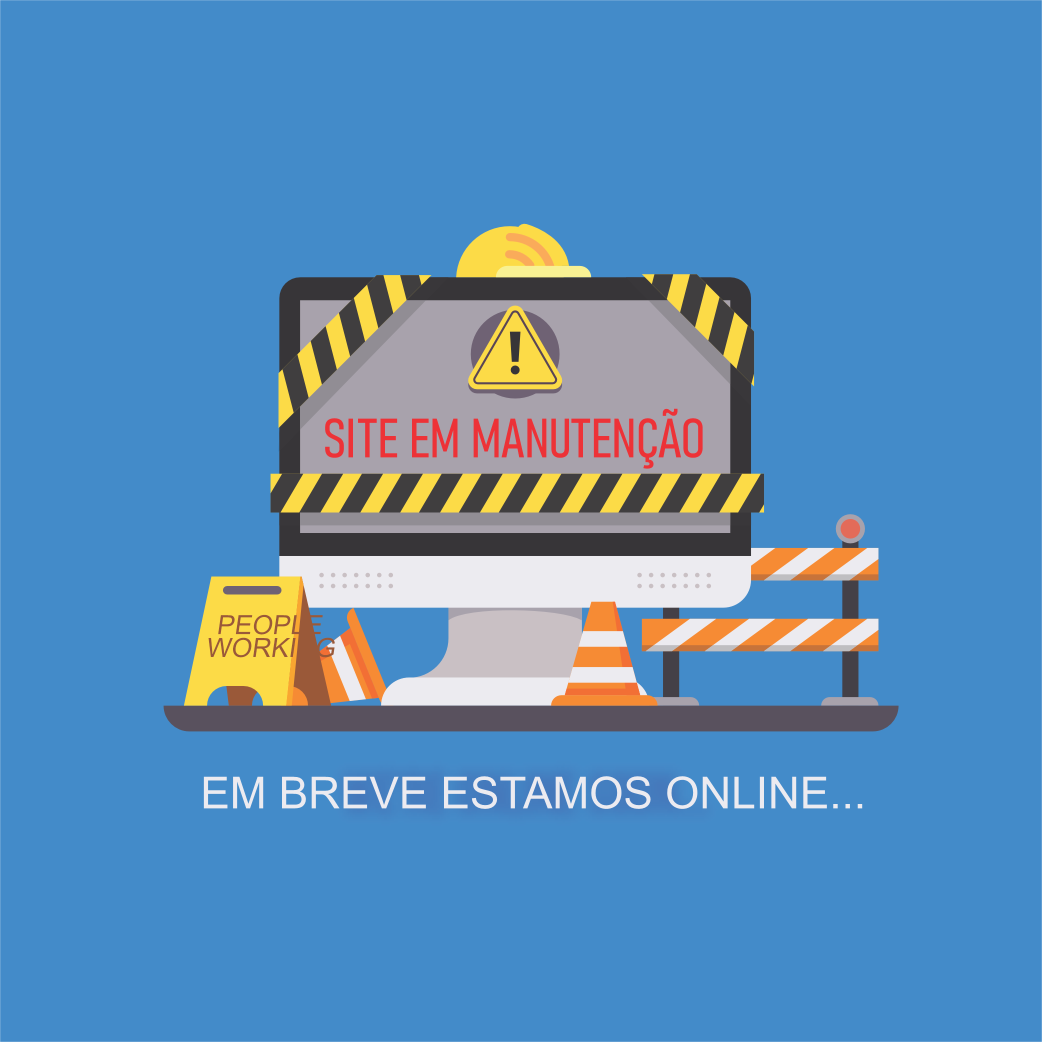 Site em Manutenção